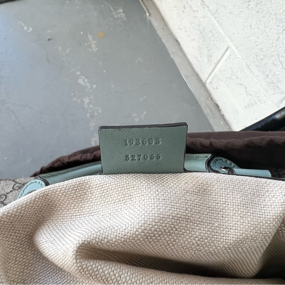 GUCCI BOSTON LEATHER BOWLING BAG - Picture 9 of 9